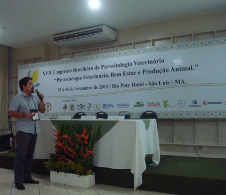 Dr. José Reck Jr. palestrando no XVII CBPV