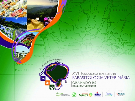 Identidade visual do Congresso de Parasitologia