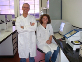 Alexandre e Laura participaram do treinamento da SEAPA