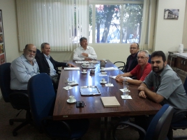 Diretores das duas instituições dialogaram sobre convênio na área de saúde animal.