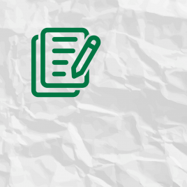 Ícone de formulário em verde